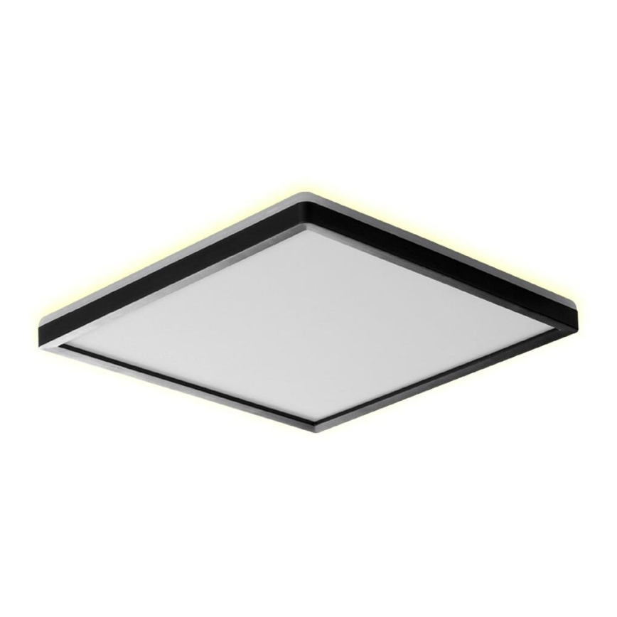 Prezent 27315 - LED lubinis vonios šviestuvas CORDIA SQ LED/24W/230V 3000/6000K IP54 juoda