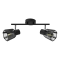 Prezent 27517 - Akcentinis apšvietimas PONTEO 2xE27/40W/230V juoda