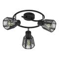 Prezent 27518 - Akcentinis apšvietimas PONTEO 3xE27/40W/230V juoda