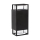 Prezent 28211A - Lauko sieninis šviestuvas EVENTO 2xGU10/35W/230V IP54 juoda