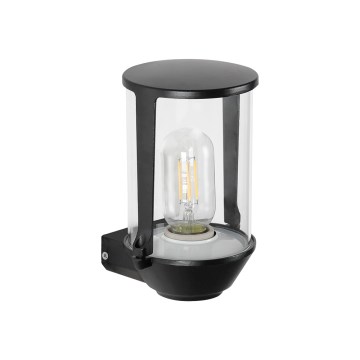 Prezent 28212A - Lauko sieninis šviestuvas TOBBO 1xE27/35W/230V IP54 juoda
