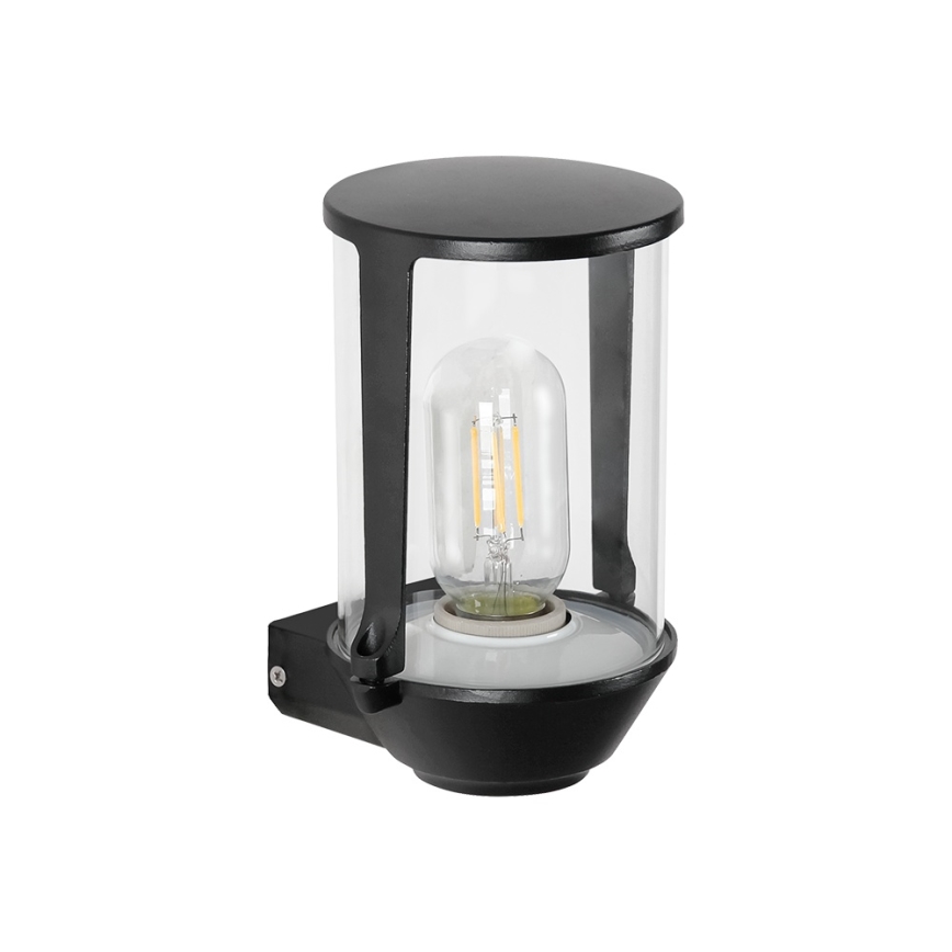 Prezent 28212A - Lauko sieninis šviestuvas TOBBO 1xE27/35W/230V IP54 juoda