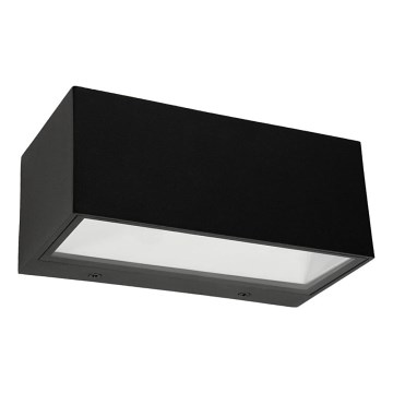 Prezent 31313 - LED sieninis lauko šviestuvas TANUK LED/9W/230V IP54 juoda