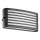 Prezent 31317 - LED sieninis lauko šviestuvas PLUTO LED/9W/230V IP54 juoda