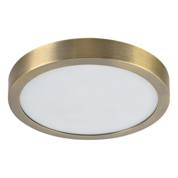 Prezent 49058 - LED lubinis šviestuvas LENYS LED/9W/230V 4000K diametras 12 cm žalvaris