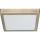 Prezent 49062 - LED lubinis šviestuvas LENYS LED/9W/230V 4000K 12x12 cm žalvaris
