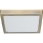 Prezent 49063 - LED lubinis šviestuvas LENYS LED/15W/230V 4000K 17,5x17,5 cm žalvaris