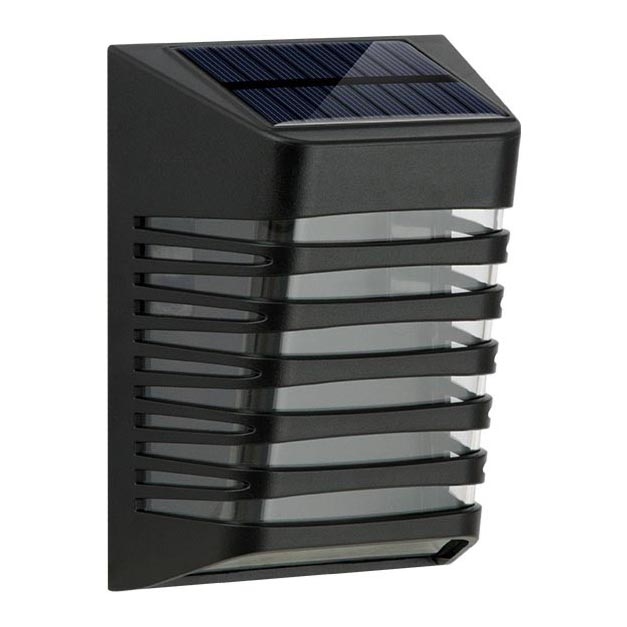 Prezent 65280 - LED sieninis šviestuvas, įkraunamas saulės energija RUFF LED/0,3W/3,2V IP44 2800/3200K