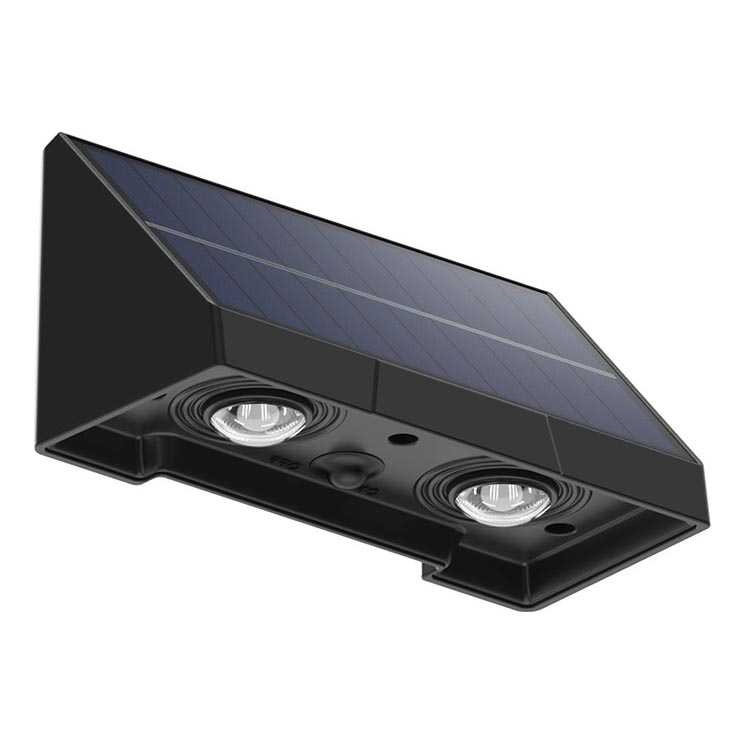 Prezent 65281 - LED sieninis šviestuvas, įkraunamas saulės energija MUSE LED/3,7V IP44 1200 mAh