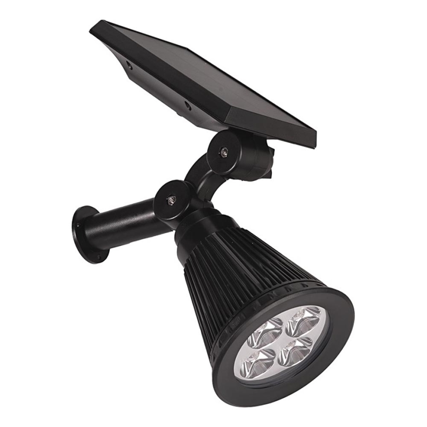 Prezent 65286 - LED apšvietimas, įkraunamas saulės energija 2in1 LION LED/2W/3,7V IP44 2220 mAh