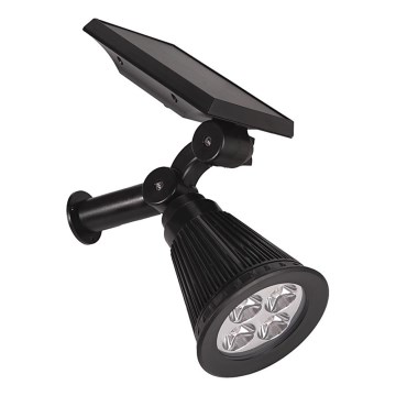 Prezent 65286 - LED Saulės šviestuvas 2in1 LION LED/2W/3,7V IP44 2220 mAh