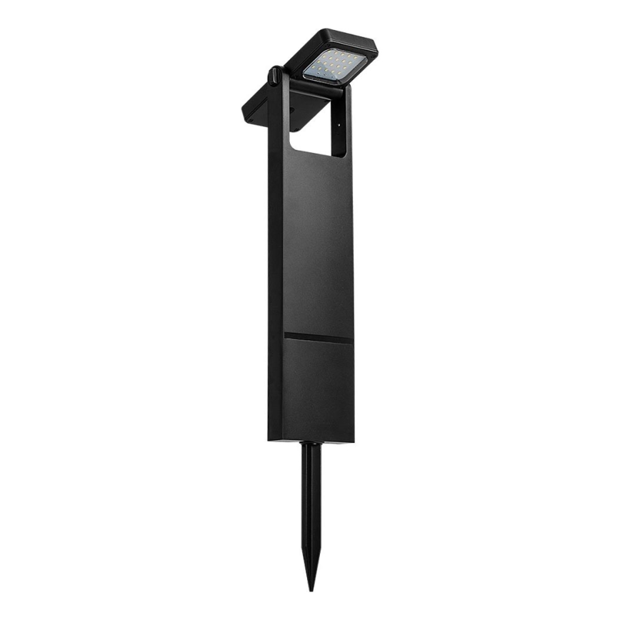 Prezent 65287 - LED Pritemdoma saulės lempa ZAX LED/4W/3,7V IP64 2220 mAh