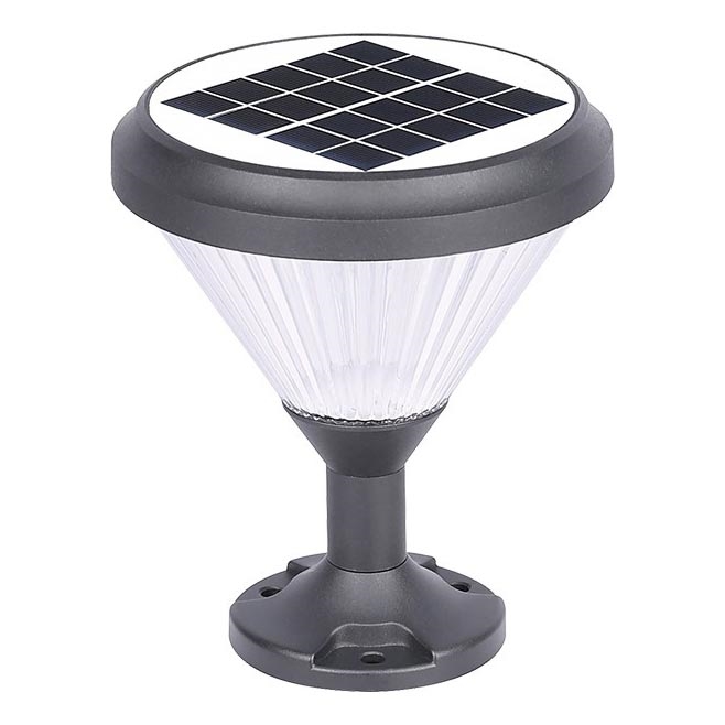 Prezent 65291 - LED apšvietimas, įkraunamas saulės energija 2in1 AKRA LED/10W/3,2V IP65 2000 mAh