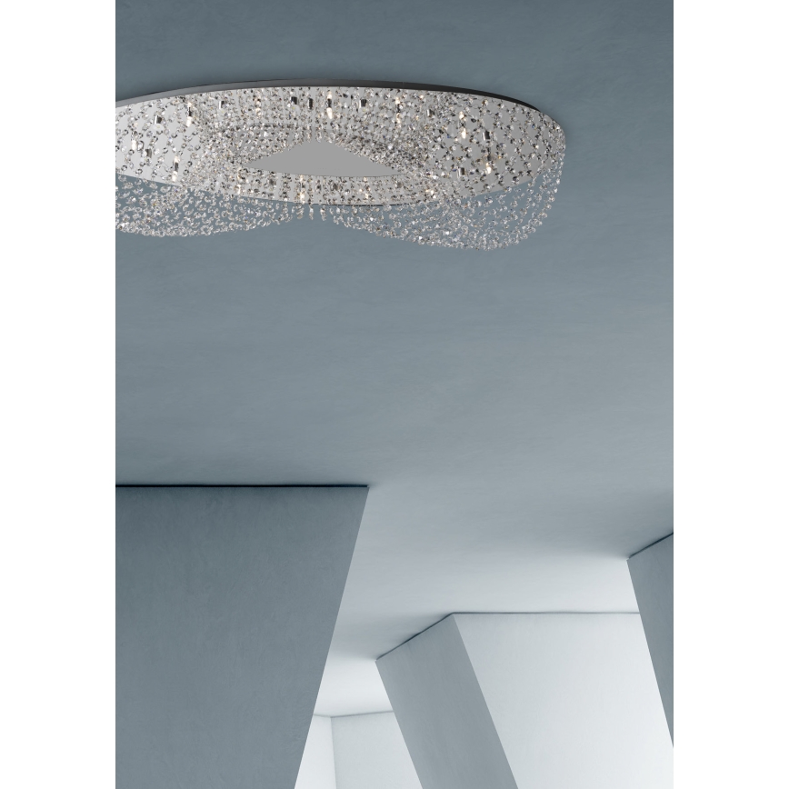 Prezent 69048 - ELIPTHON Tvirtinamas lubinis šviestuvas 12xG9/33W/230V
