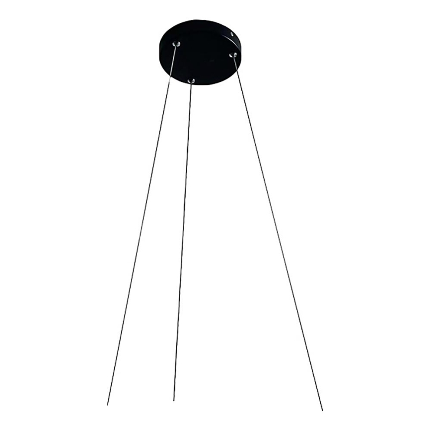 Prezent 70330 - Maitinimo laidas su 3 laidais TRIMO 15x100 cm juoda