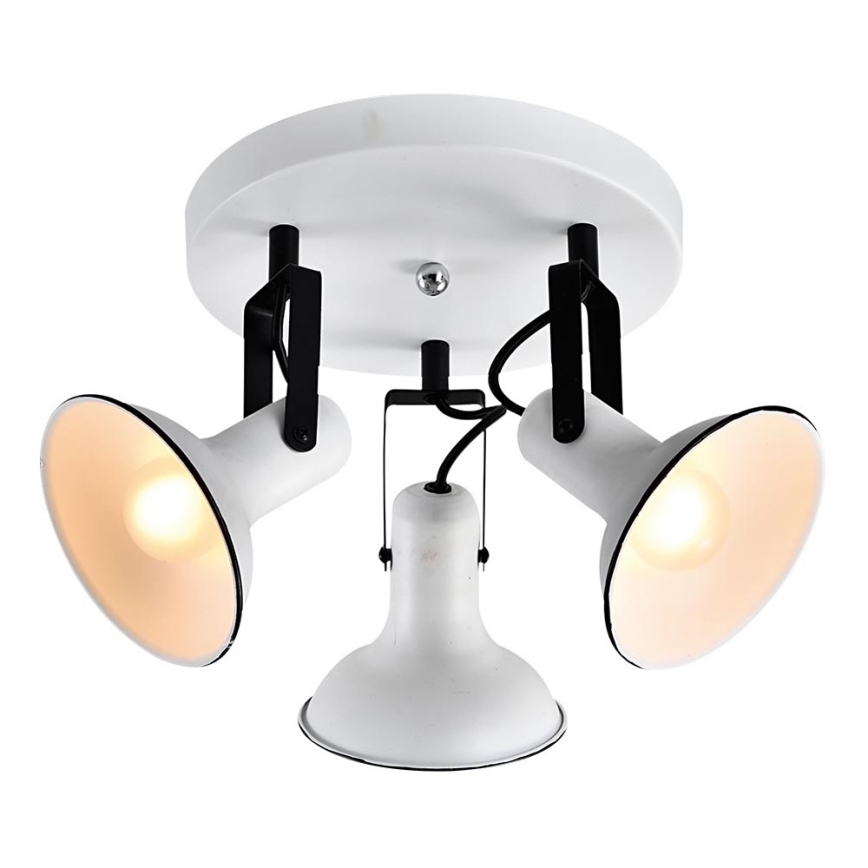 Prezent 75475 - Akcentinis apšvietimas ANDORA 3xE14/40W/230V balta