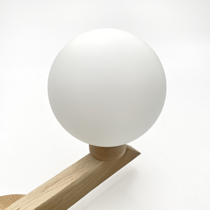 Prie lubų montuojamas šviestuvas ANTONIO 2xG9/5W/230V ąžuolas/balta