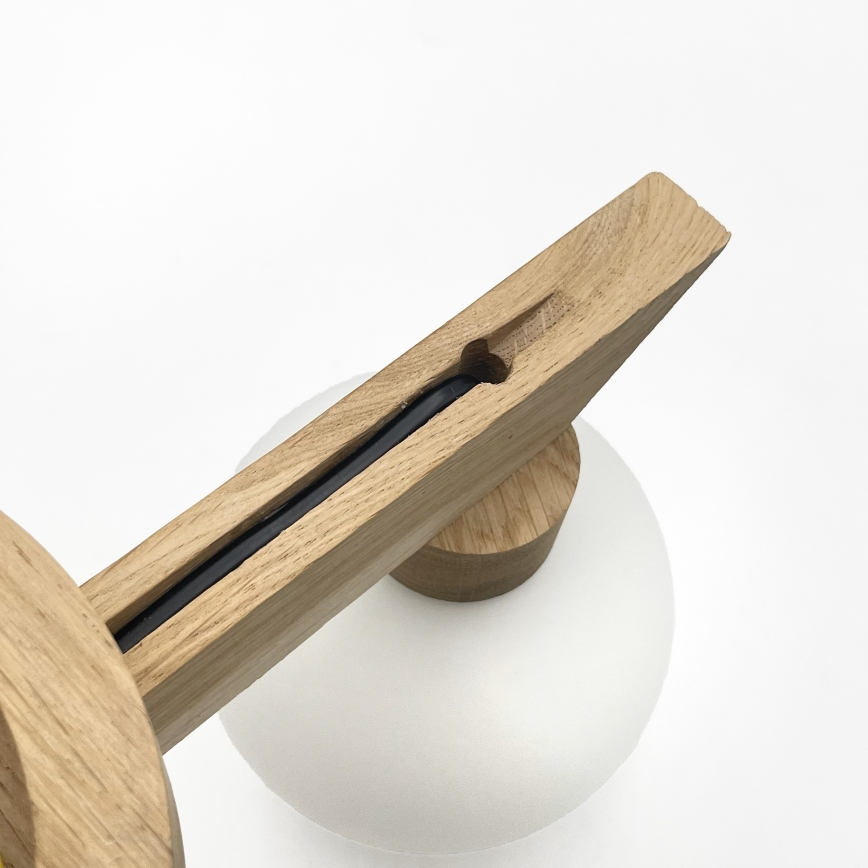 Prie lubų montuojamas šviestuvas ANTONIO 2xG9/5W/230V ąžuolas/balta