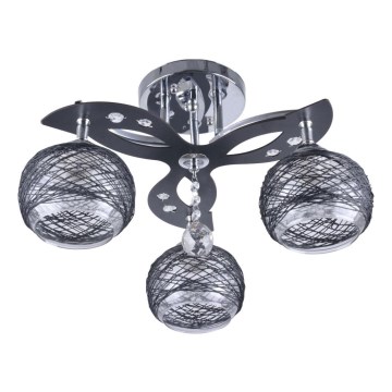 Prie lubų montuojamas šviestuvas CORD 3xE27/60W/230V