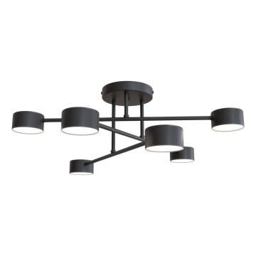 Prie lubų montuojamas šviestuvas HALO 6xGX53/10W/230V juodas