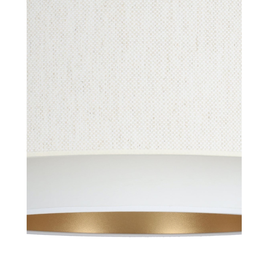 Prie lubų montuojamas šviestuvas NATIA 1xE27/60W/230V, skersmuo 45 cm, baltas