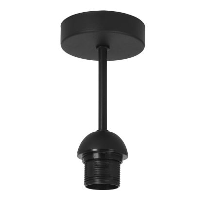 Prie lubų montuojamas šviestuvas WENTA 1xE27/60W/230V, skersmuo 50 cm, ruda/džiutas
