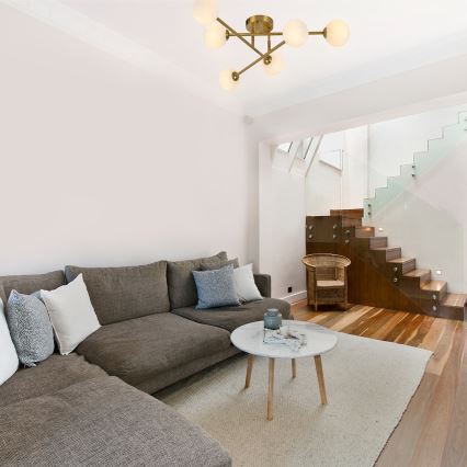 Prie lubų tvirtinamas šviestuvas DORADO 6xG9/28W/230V auksinis