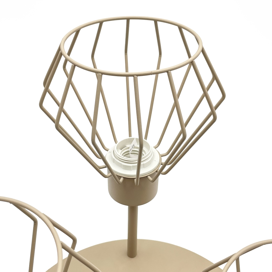 Prigludęs lubinis šviestuvas AUDREY 3xE27/15W/230V smėlinis