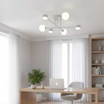 Prigludęs lubinis šviestuvas HOLON 3xG9/8W/230V + 3xGX53/12W baltas