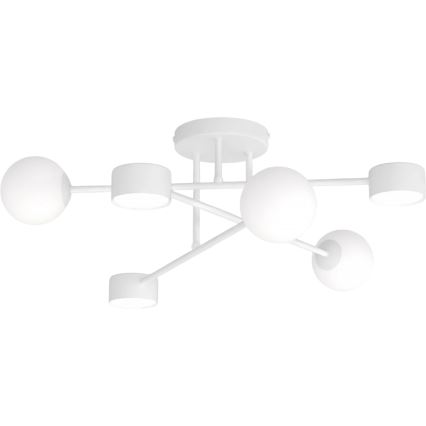 Prigludęs lubinis šviestuvas HOLON 3xG9/8W/230V + 3xGX53/12W baltas