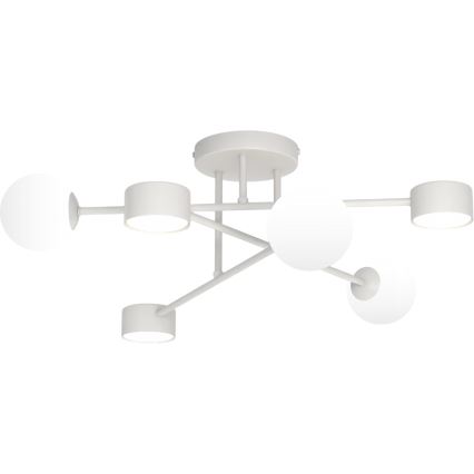 Prigludęs lubinis šviestuvas HOLON 3xG9/8W/230V + 3xGX53/12W pilkas
