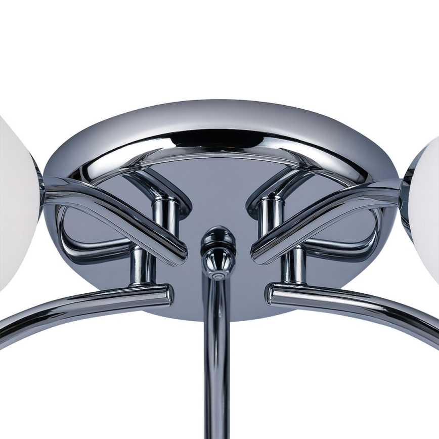 Prigludęs lubinis šviestuvas PORTOS 5xE14/10W/230V blizgus chromas