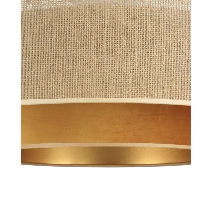 Prigludęs lubinis šviestuvas SARTA 1xE27/60W/230V vario/juta