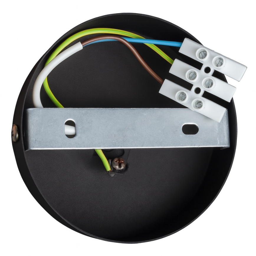 Prigludęs šviestuvas QUEEN 3xE27/15W/230V juodas