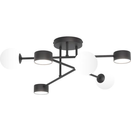 Prigludusi liustra HOLON 3xG9/8W/230V + 3xGX53/12W juoda