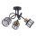 Prigludusi liustra ZAHARA 3xE27/10W/230V juoda