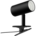 Prisegamas šviestuvas PUNTO 1xGU10/9W/230V juodas