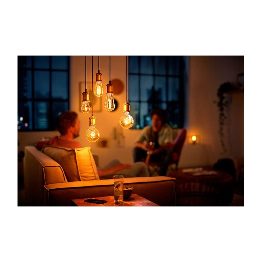 Pritemdoma LED elektros lemputė Philips E27/8W/230V 2000K