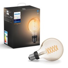Pritemdoma LED elektros lemputė Philips Hue WHITE FILAMENT G93 E27/7W/230V