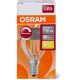 Pritemdoma LED elektros lemputė VINTAGE E14/5W/230V 2700K - Osram