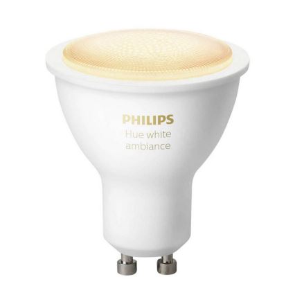 Pritemdoma LED lemputė Philips Hue, balta AMBIANCE 1xGU10/4,3W/230V 2200-6500K