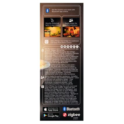Pritemdoma LED lemputė Philips Hue, balta AMBIANCE 1xGU10/4,3W/230V 2200-6500K