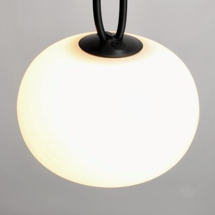 Dimeriuojamas įkraunamas lauko šviestuvas VENEZIA LED/1,5W/5V 2500K IP54 2600 mAh juodas
