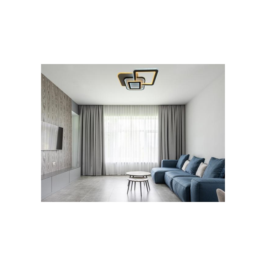 Pritemdomas LED lubinis šviestuvas LED/105W/230V 3000-6500K + nuotolinis valdiklis
