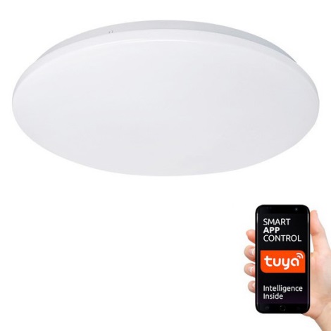 Pritemdomas LED lubinis šviestuvas SMART LED/28W/230V Wi-Fi