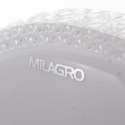 Pritemdomas lubinis LED šviestuvas CRUZ su nuotoliniu valdymu 1xLED/40W/230V 2000lm
