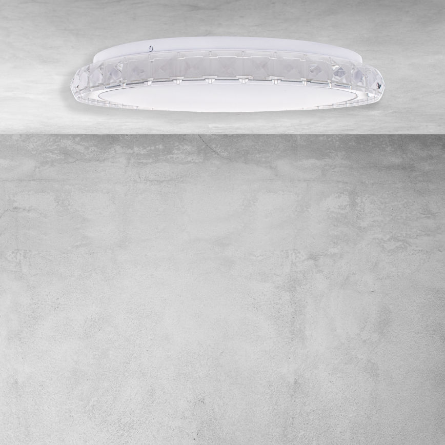 Pritemdomas lubinis LED šviestuvas LAYLA su nuotoliniu valdymu 1xLED/26W/230V