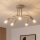 Pritvirtinamas prie lubų šviestuvas CHARLIE 5xE27/15W/230V smėlio spalvos