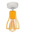 Pritvirtinamas sietynas TUBE II 1xE27/15W/230V geltonas