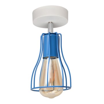 Pritvirtinamas sietynas TUBE II 1xE27/15W/230V mėlynas